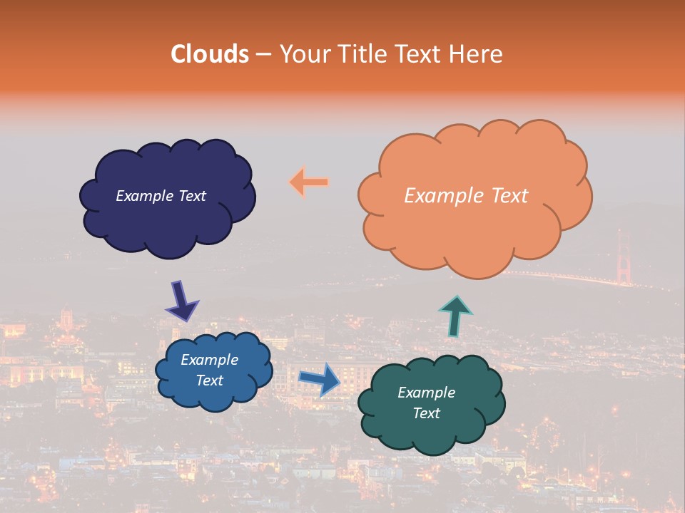 Francisco Golden Gate PowerPoint Template