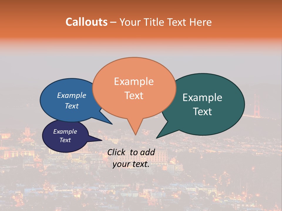 Francisco Golden Gate PowerPoint Template