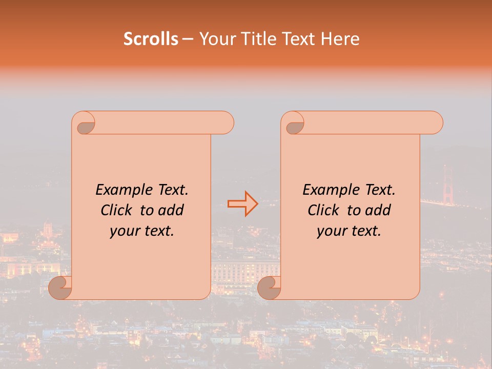 Francisco Golden Gate PowerPoint Template