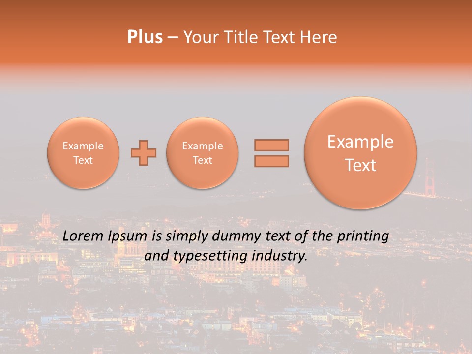 Francisco Golden Gate PowerPoint Template