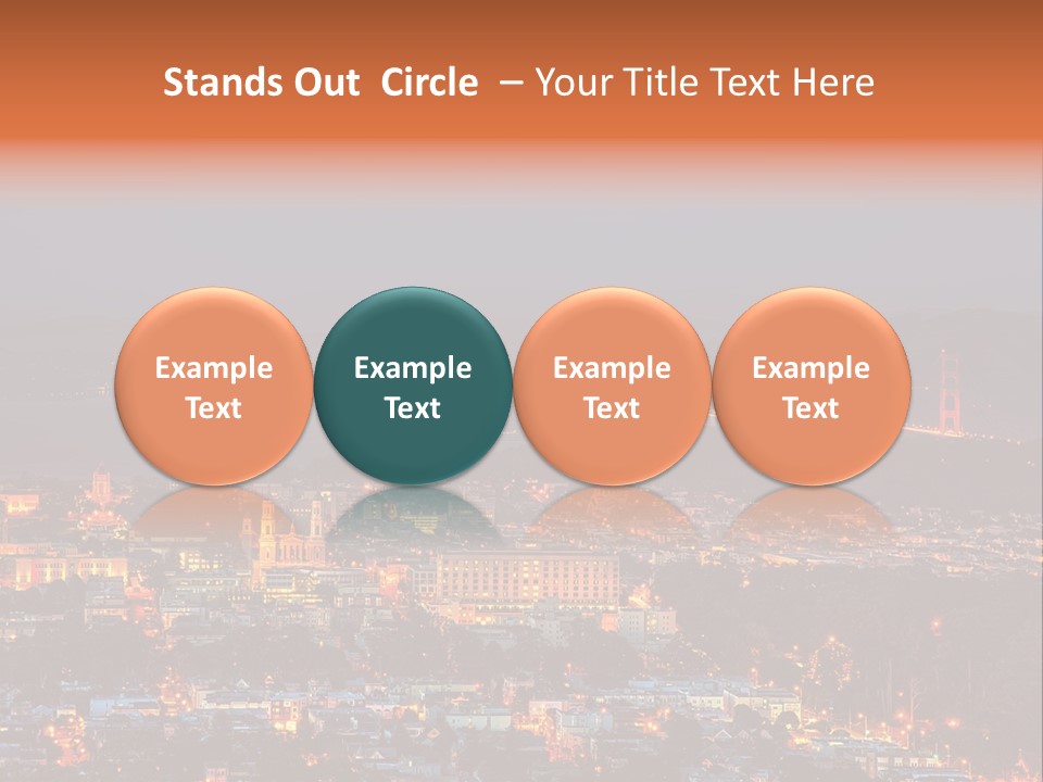 Francisco Golden Gate PowerPoint Template