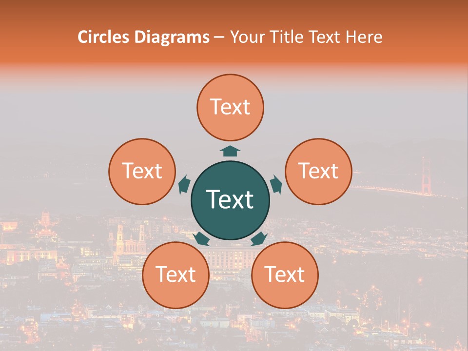 Francisco Golden Gate PowerPoint Template