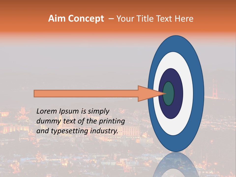 Francisco Golden Gate PowerPoint Template