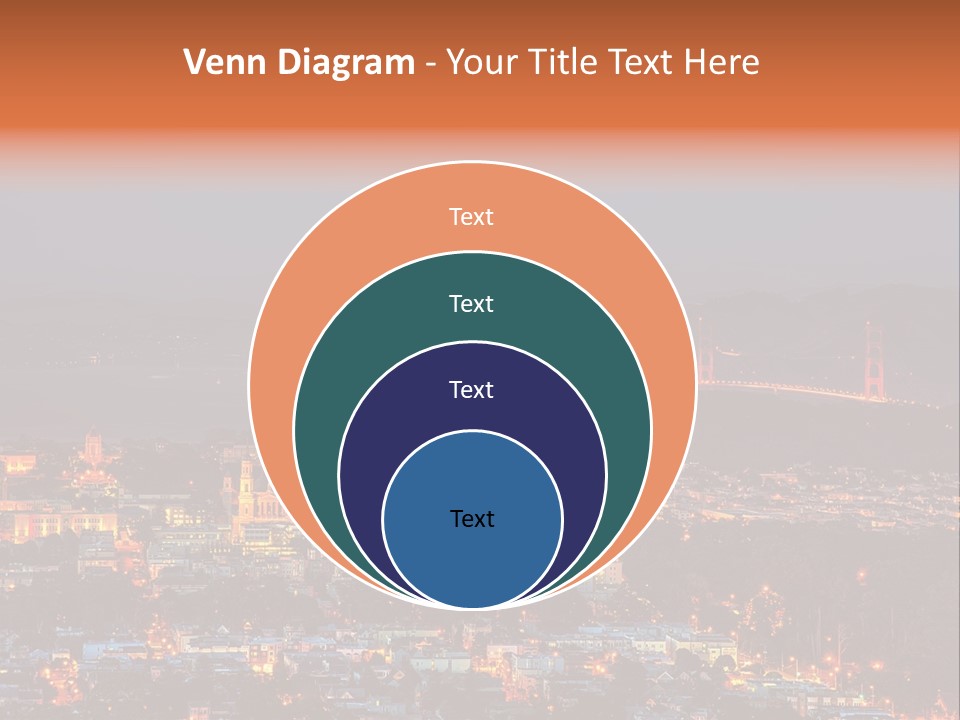 Francisco Golden Gate PowerPoint Template