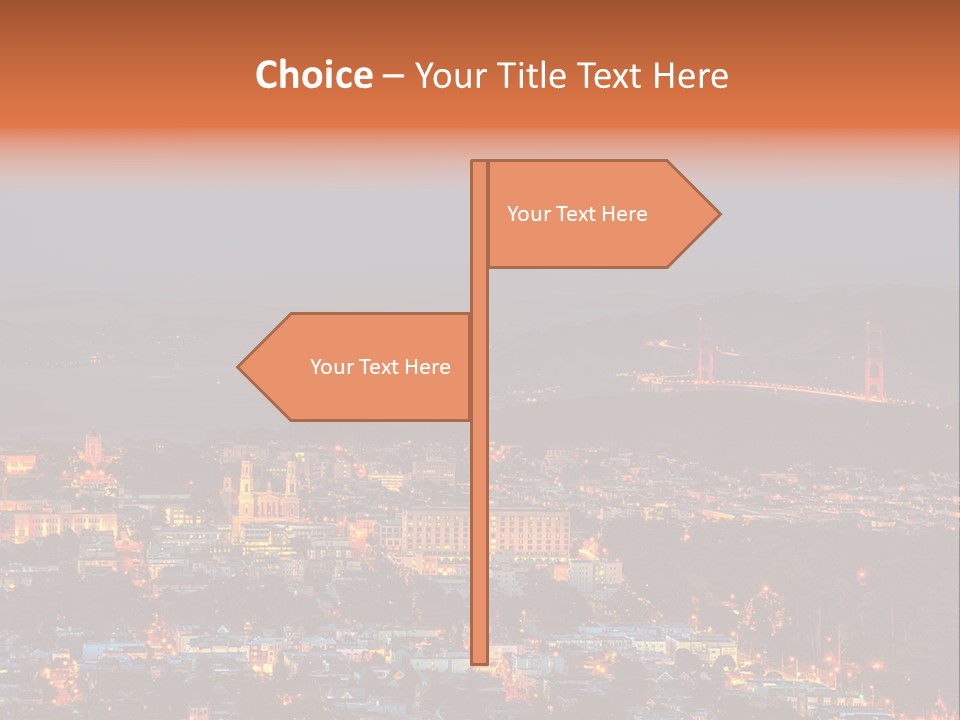 Francisco Golden Gate PowerPoint Template