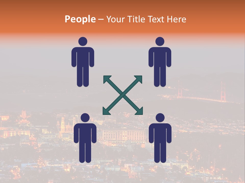 Francisco Golden Gate PowerPoint Template