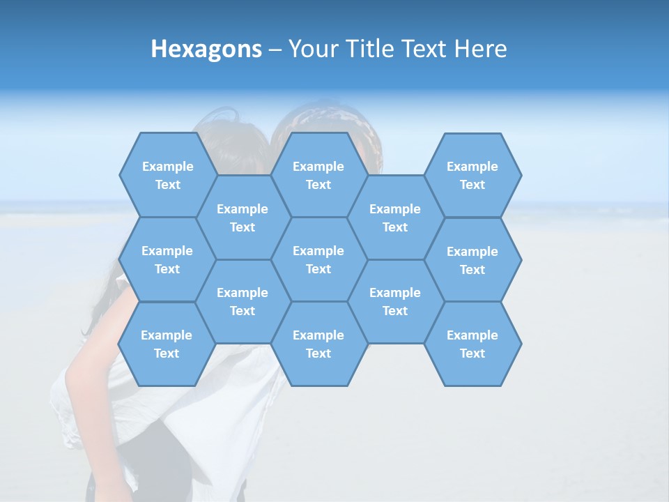 Sea Female Funny PowerPoint Template