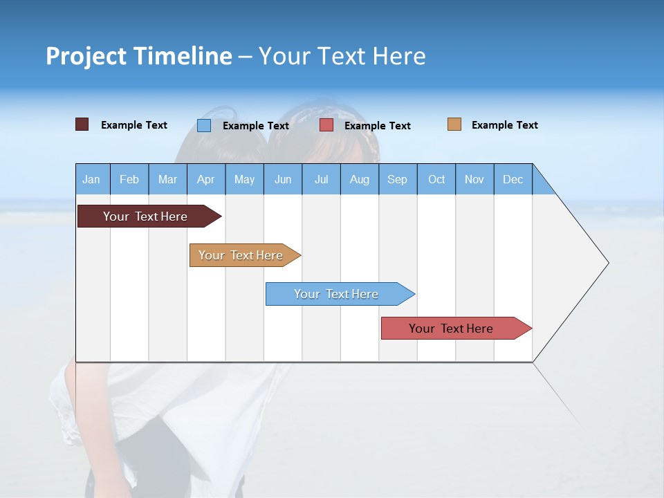 Sea Female Funny PowerPoint Template