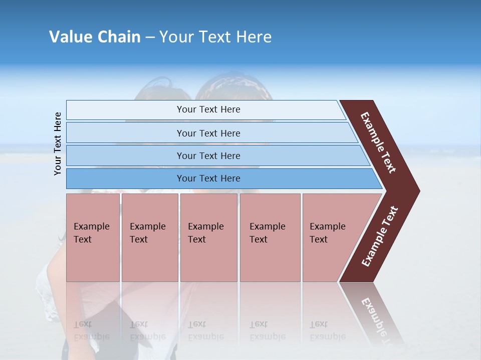 Sea Female Funny PowerPoint Template