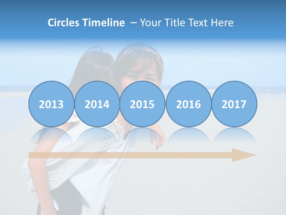 Sea Female Funny PowerPoint Template