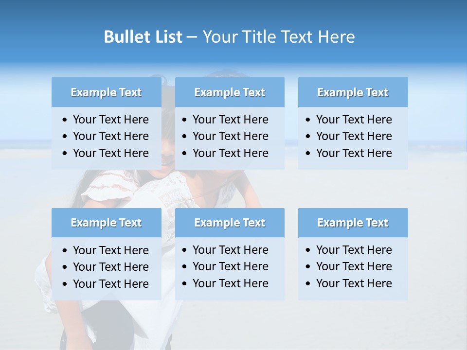 Sea Female Funny PowerPoint Template