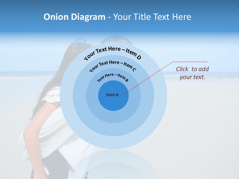 Sea Female Funny PowerPoint Template