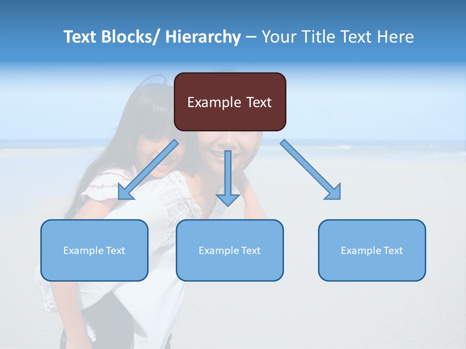 Sea Female Funny PowerPoint Template