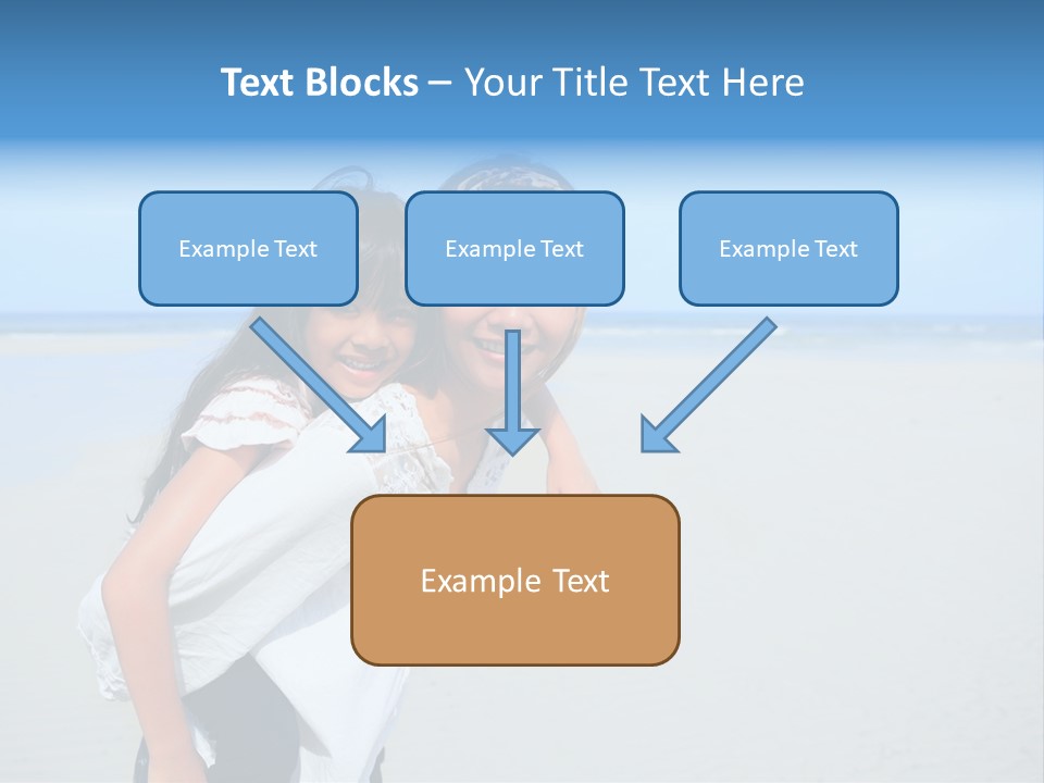 Sea Female Funny PowerPoint Template