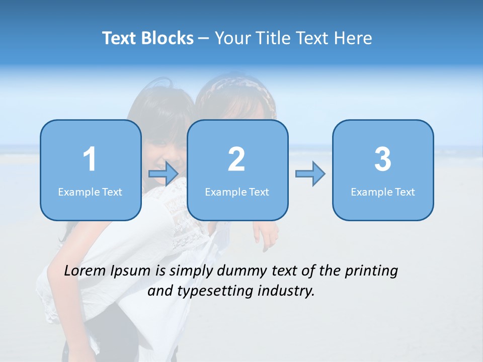 Sea Female Funny PowerPoint Template