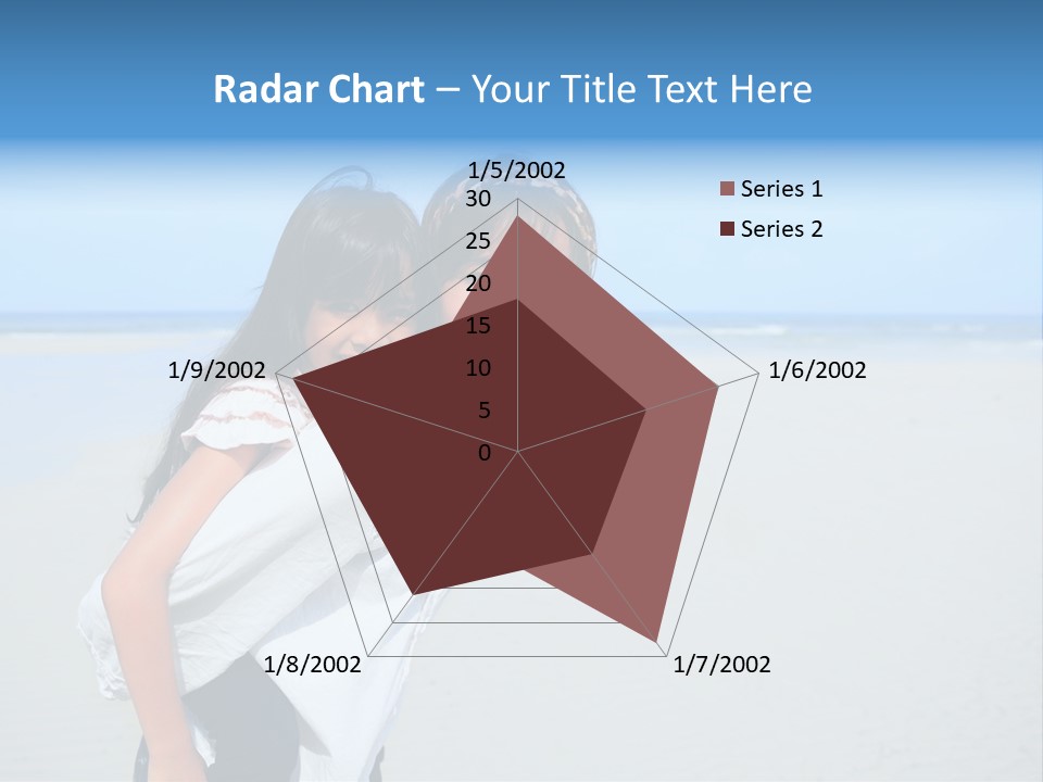 Sea Female Funny PowerPoint Template