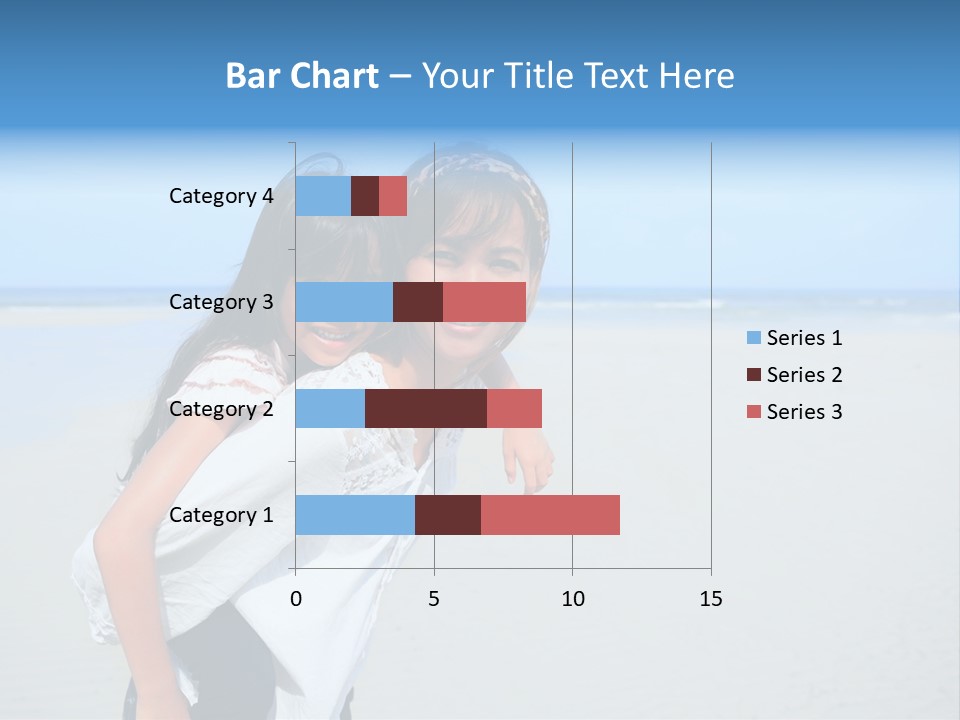 Sea Female Funny PowerPoint Template