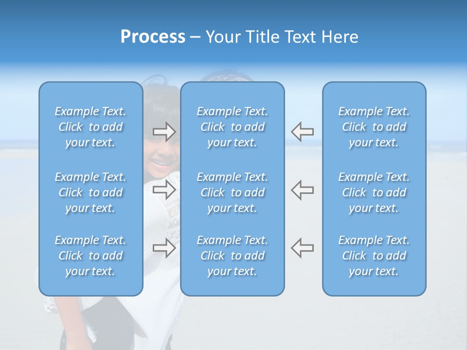 Sea Female Funny PowerPoint Template