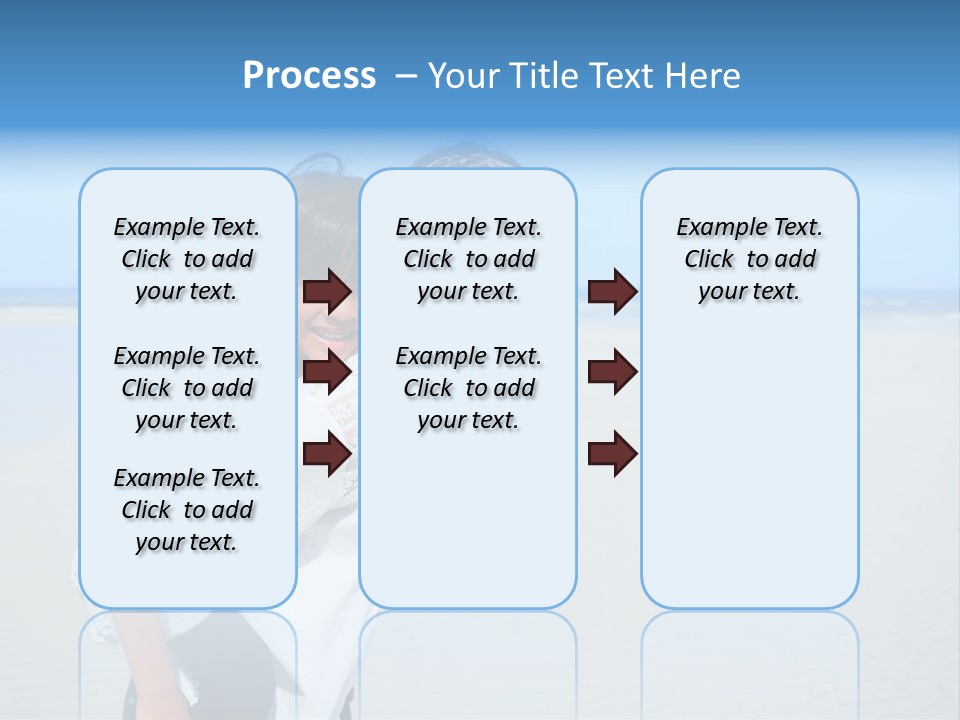 Sea Female Funny PowerPoint Template