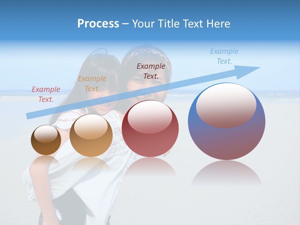 Sea Female Funny PowerPoint Template