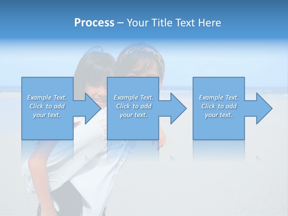 Sea Female Funny PowerPoint Template