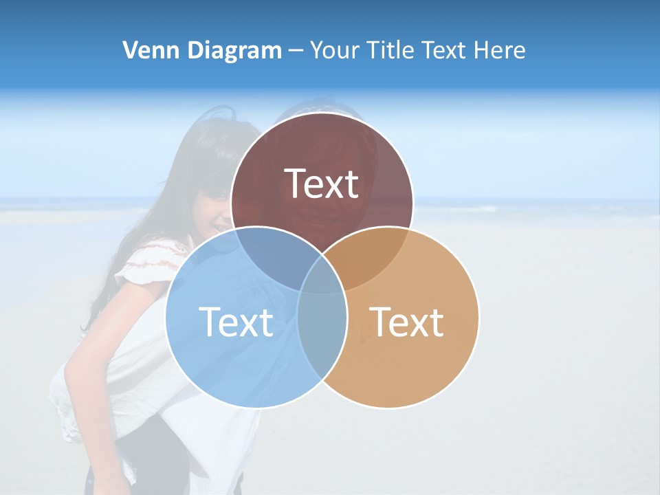 Sea Female Funny PowerPoint Template