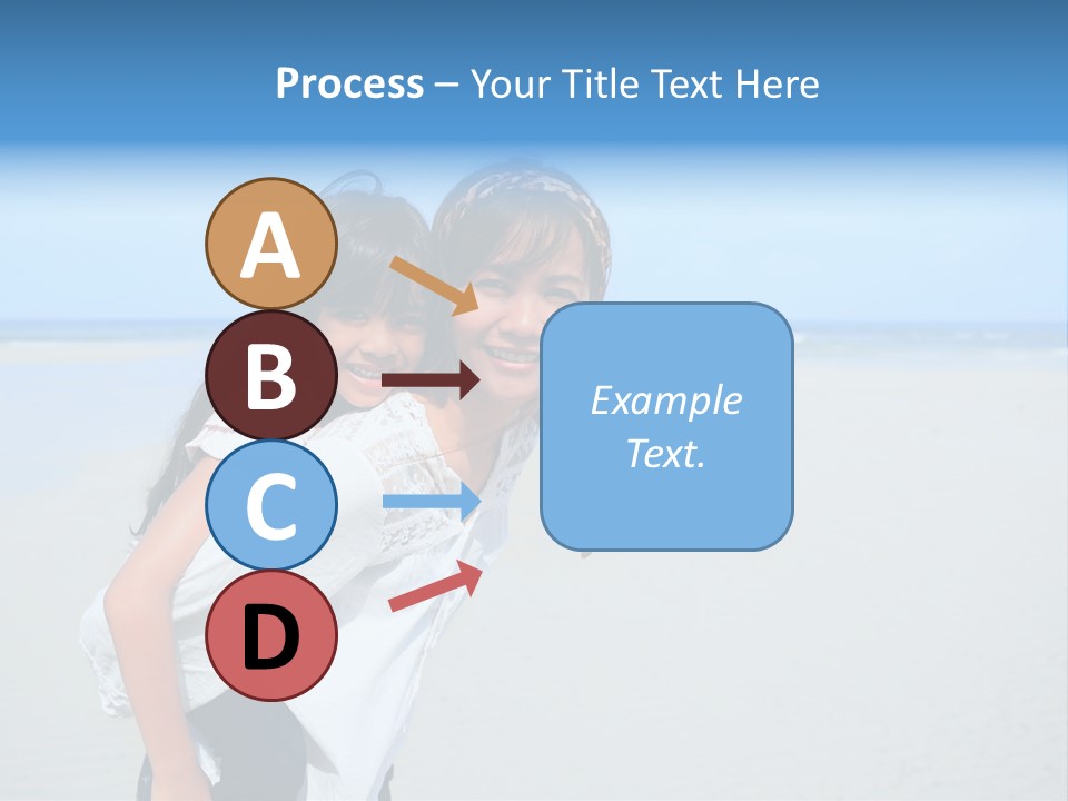 Sea Female Funny PowerPoint Template