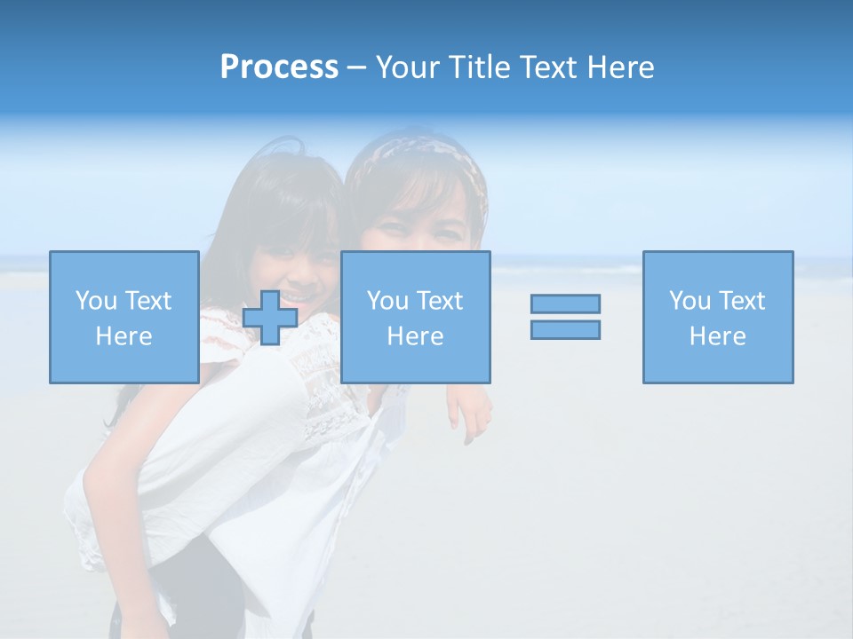 Sea Female Funny PowerPoint Template