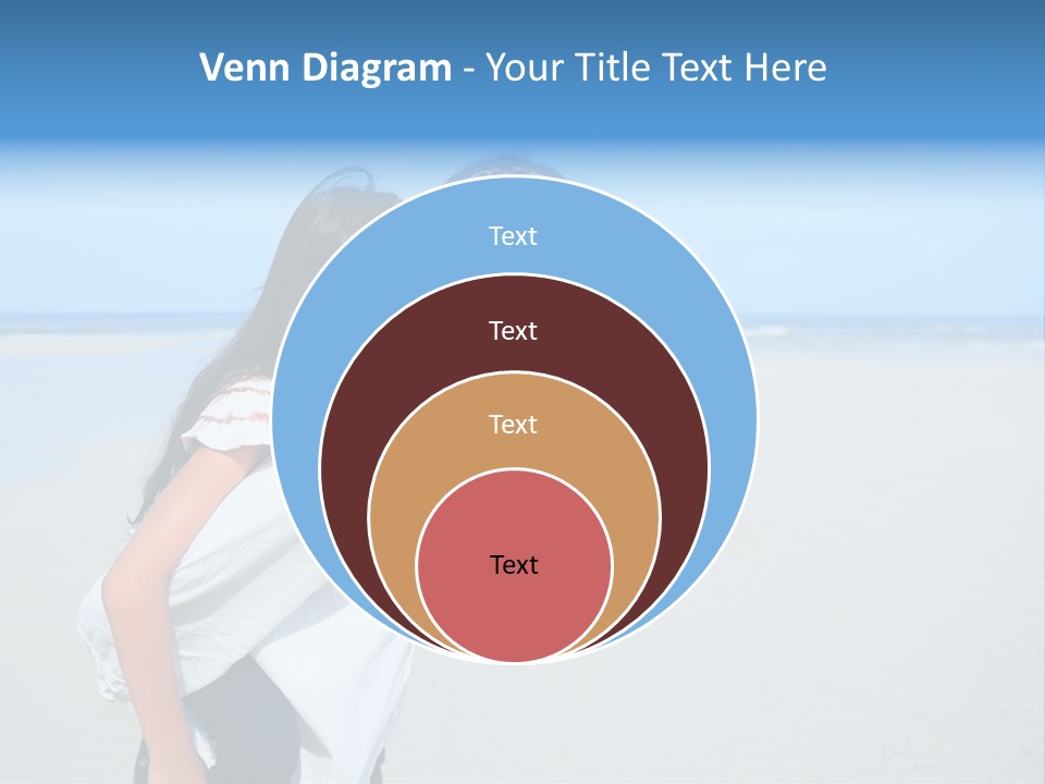 Sea Female Funny PowerPoint Template