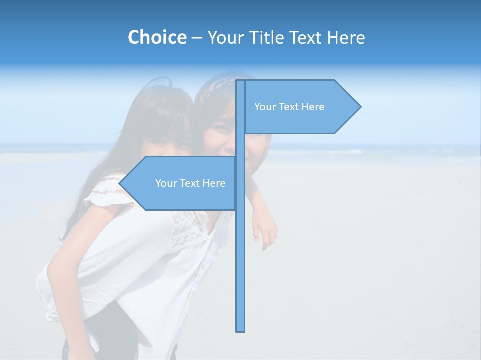 Sea Female Funny PowerPoint Template