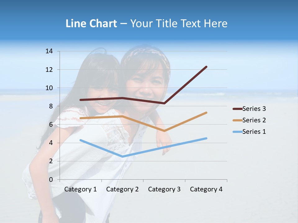 Sea Female Funny PowerPoint Template