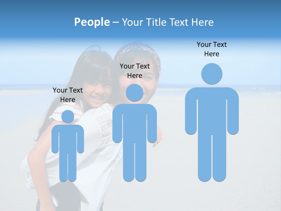 Sea Female Funny PowerPoint Template