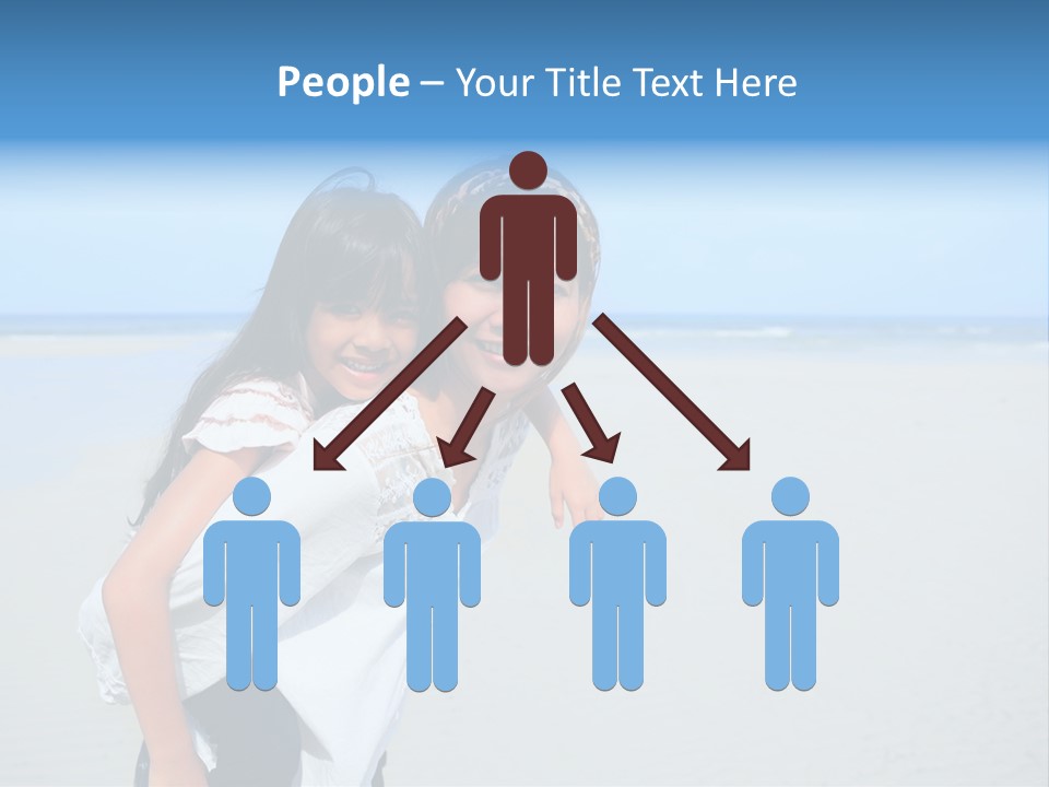 Sea Female Funny PowerPoint Template