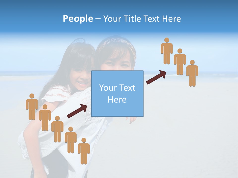 Sea Female Funny PowerPoint Template