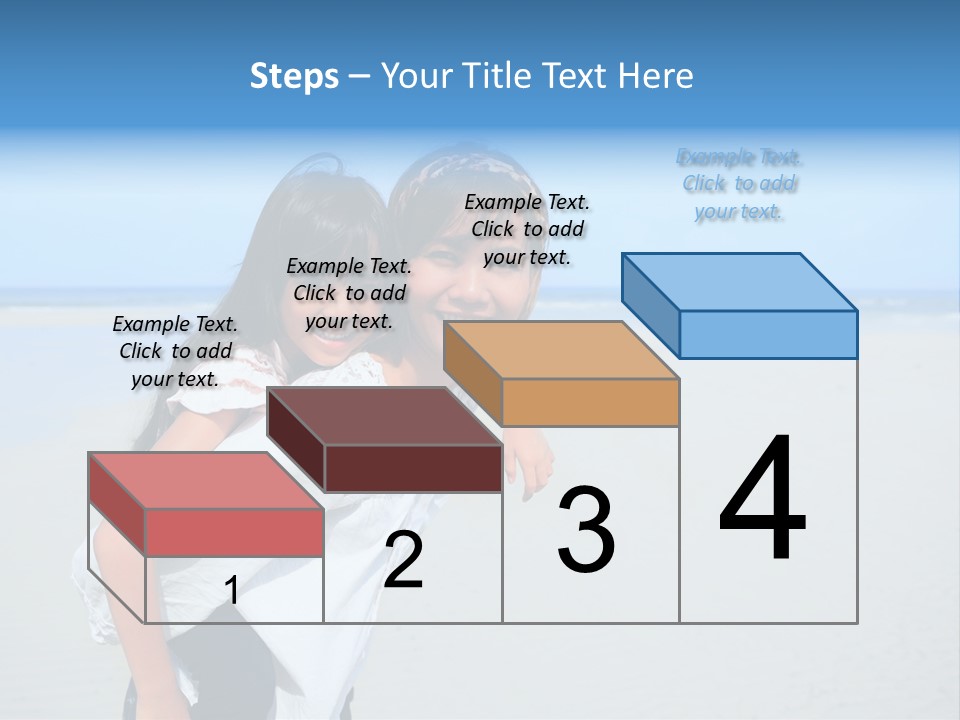 Sea Female Funny PowerPoint Template