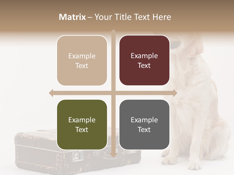 Devotion Journey Golden PowerPoint Template