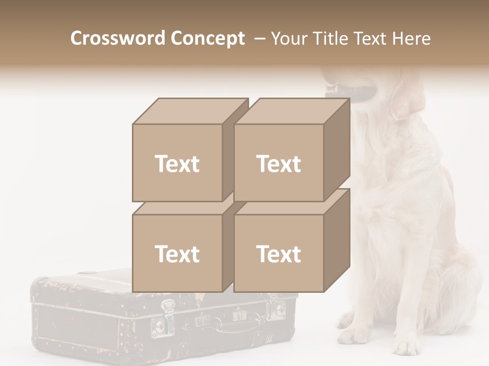 Devotion Journey Golden PowerPoint Template