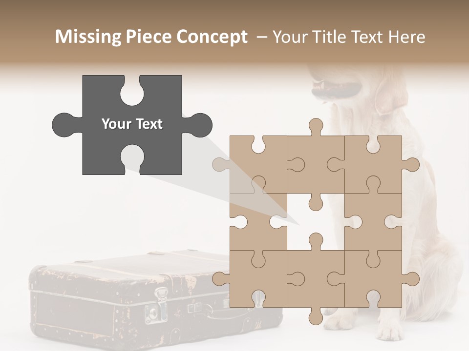 Devotion Journey Golden PowerPoint Template