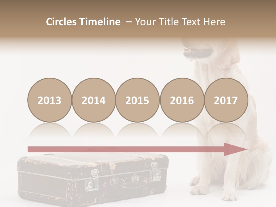 Devotion Journey Golden PowerPoint Template