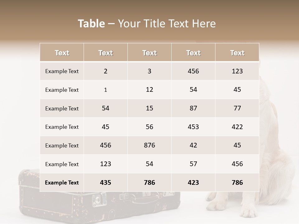 Devotion Journey Golden PowerPoint Template