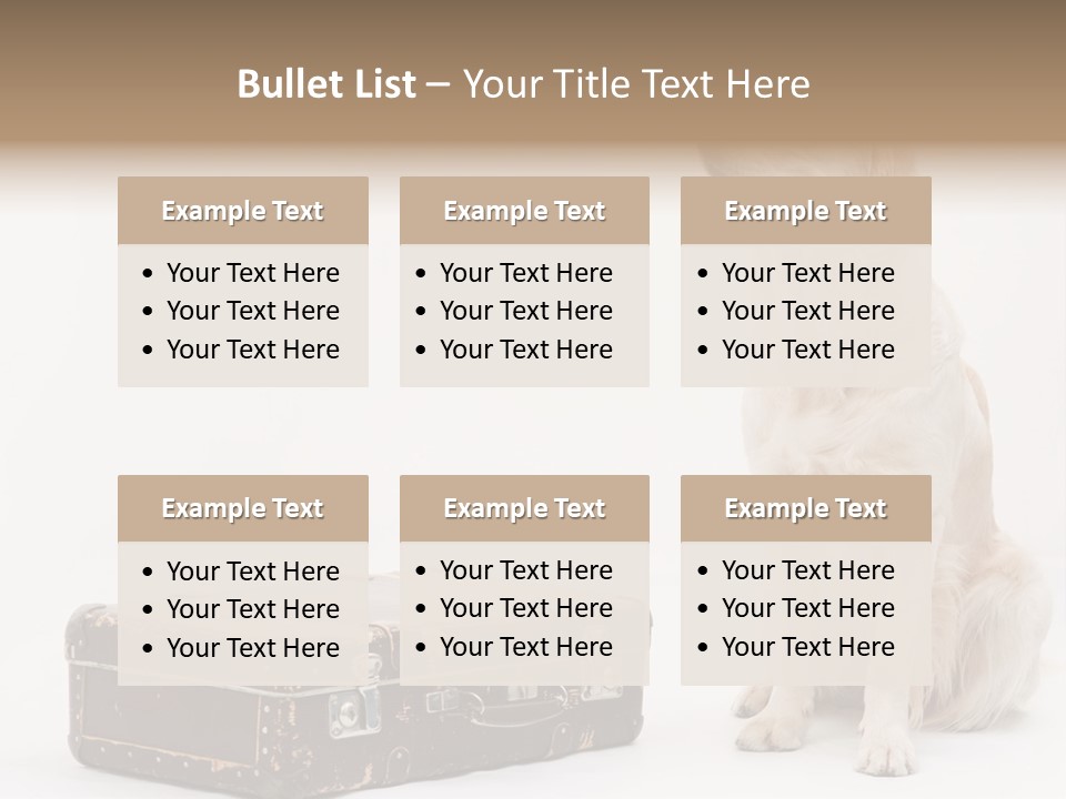 Devotion Journey Golden PowerPoint Template