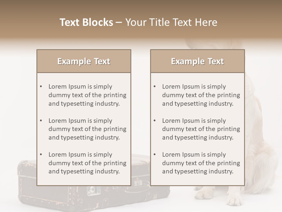 Devotion Journey Golden PowerPoint Template