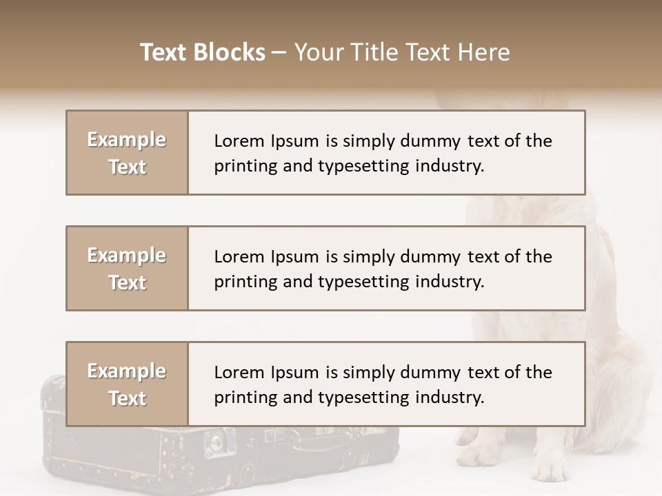Devotion Journey Golden PowerPoint Template