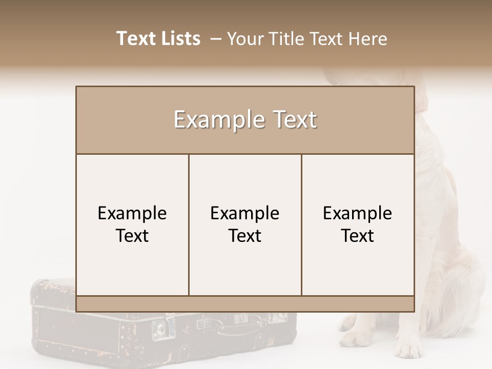 Devotion Journey Golden PowerPoint Template