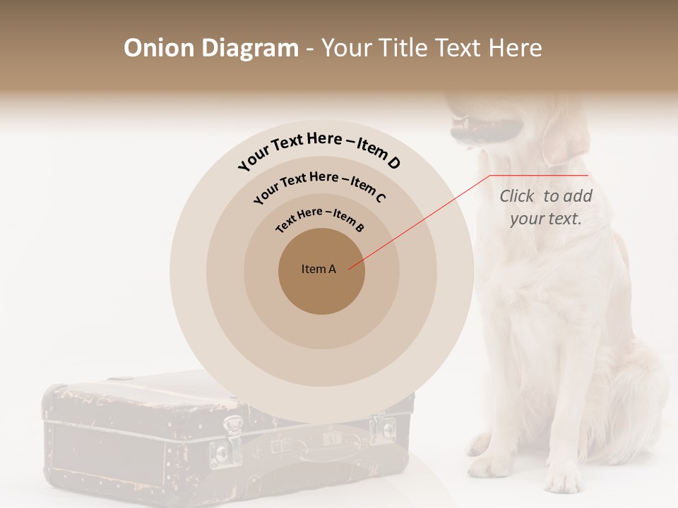 Devotion Journey Golden PowerPoint Template