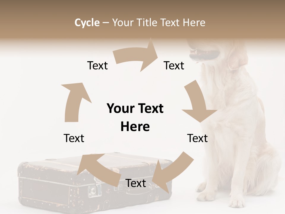 Devotion Journey Golden PowerPoint Template
