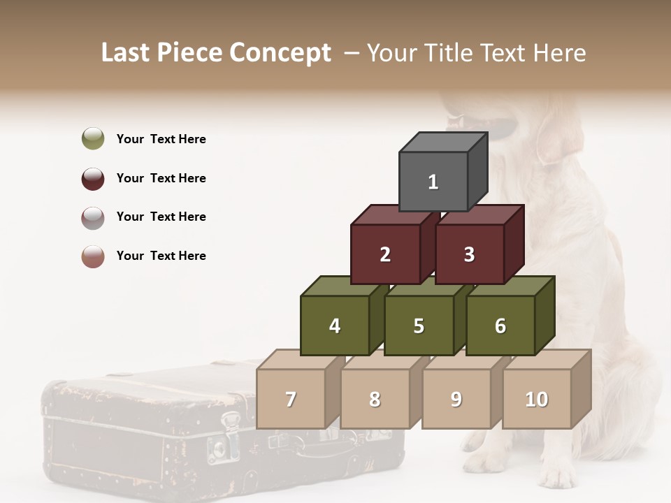 Devotion Journey Golden PowerPoint Template