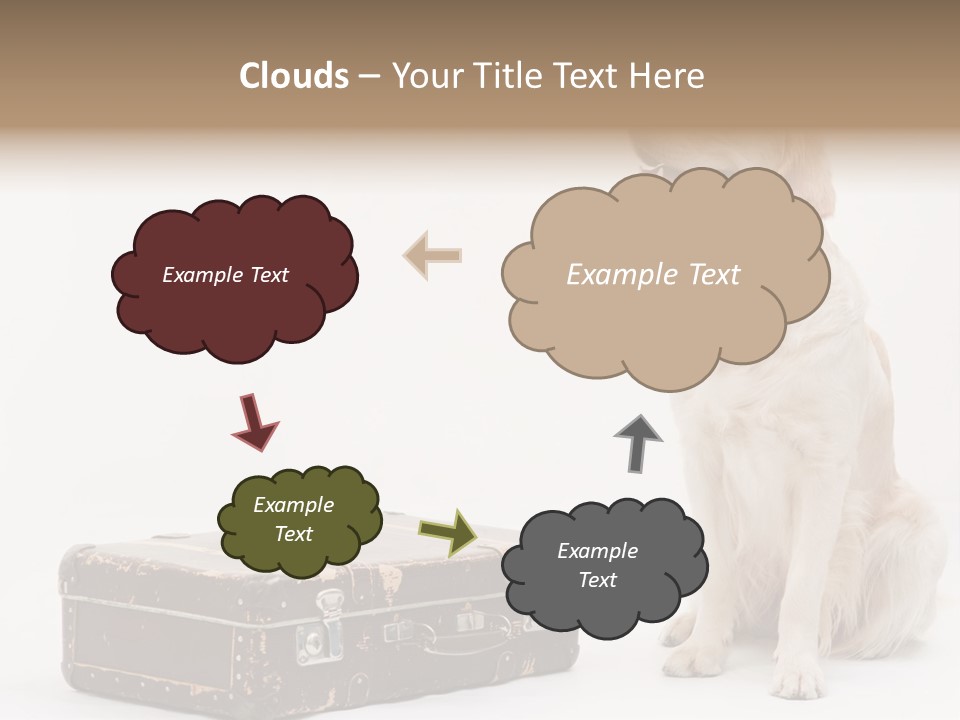Devotion Journey Golden PowerPoint Template