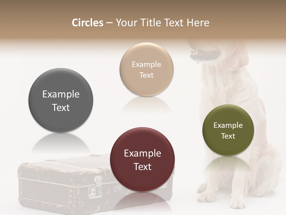 Devotion Journey Golden PowerPoint Template