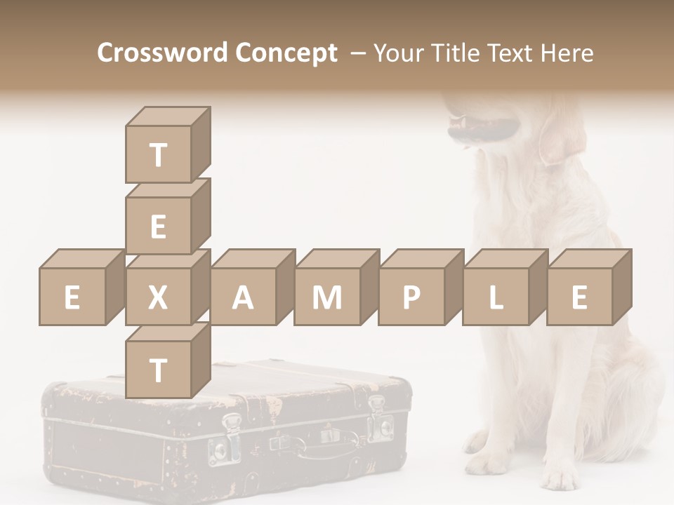 Devotion Journey Golden PowerPoint Template